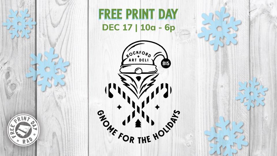 RAD Free Print Day – Rockford Art Deli