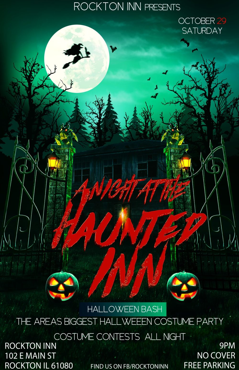 A Night at the Haunted Inn Halloween Bash My Rockford Guide