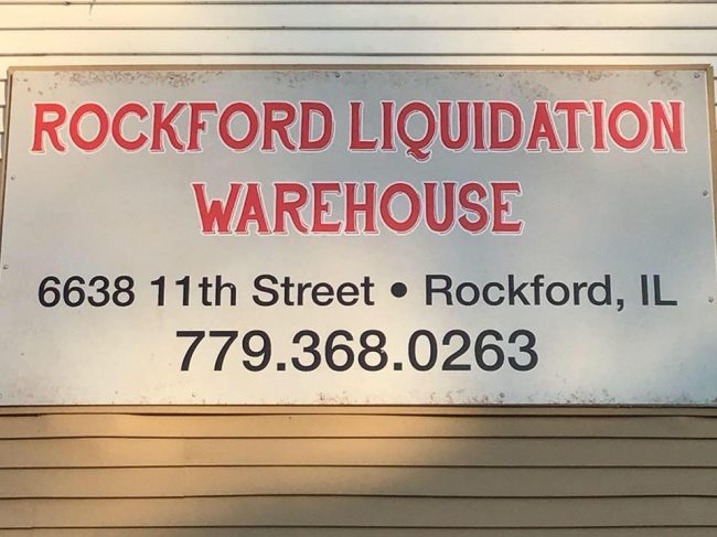 Rockford Liquidation Warehouse