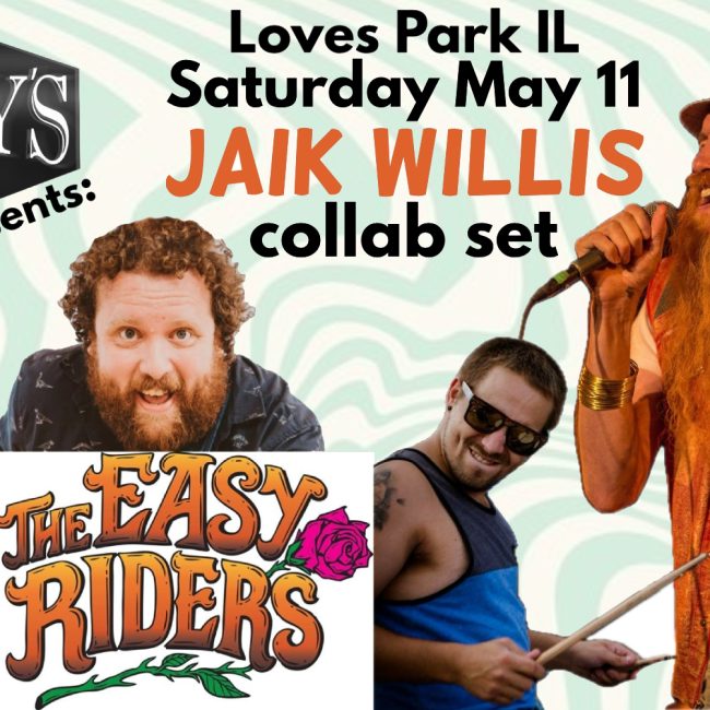 Jaik Willis and Easy Riders Collab Show @ Casey&#8217;s Pub