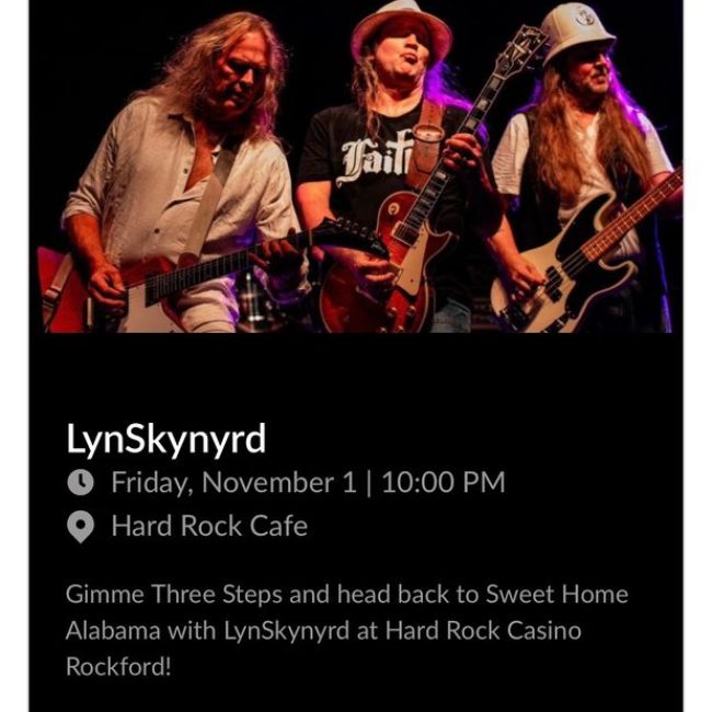 LynSkynyrd @ Hard Rock Hotel &#038; Casino Rockford