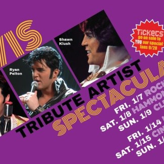 Elvis Tribute Artist Spectacular &#8220;Birthday Edition&#8221; Tour