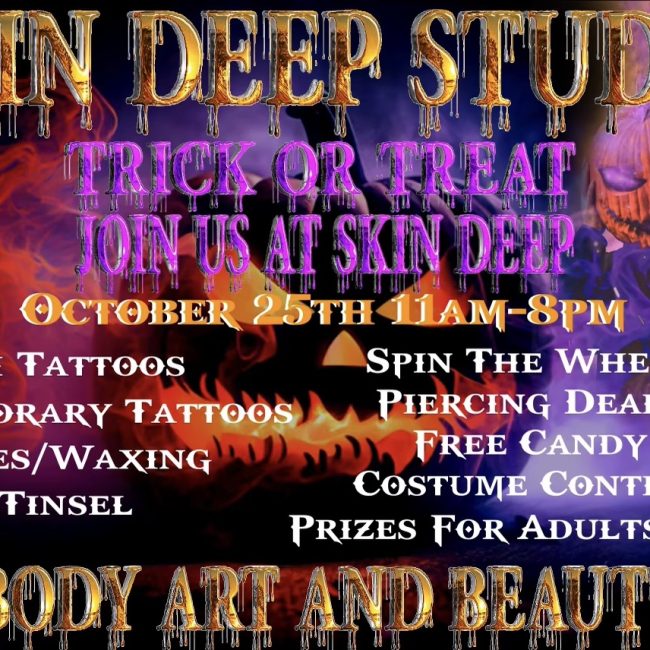 Trick Or Treat Halloween E vent @ Skin Deep