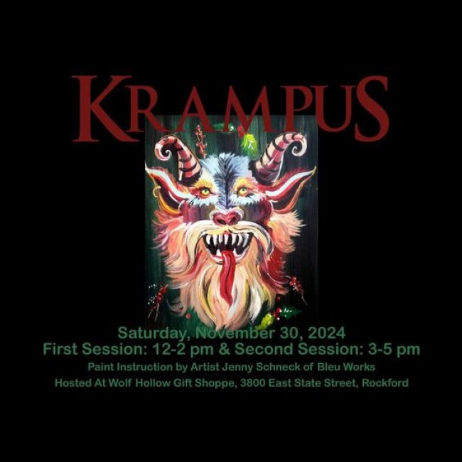 Krampus Paint @ Wolf Hollow Gift Shoppe