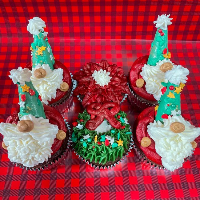 Christmas Cupcake Class