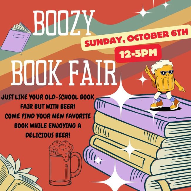 Pig Minds Boozy Book Fair