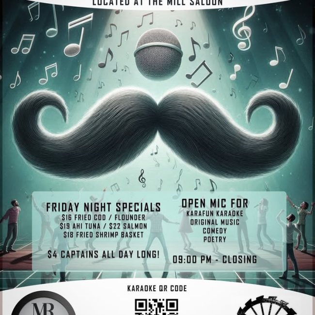 Karaoke with Mr. Mustache @ The Mill Saloon