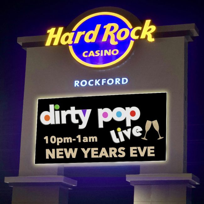 Dirty Pop Live @ Hard Rock Casino Rockford &#8211; NYE Party