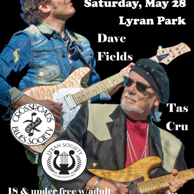 Blues in the Schools in the Park with Tas Cru, Dave Fields and More!