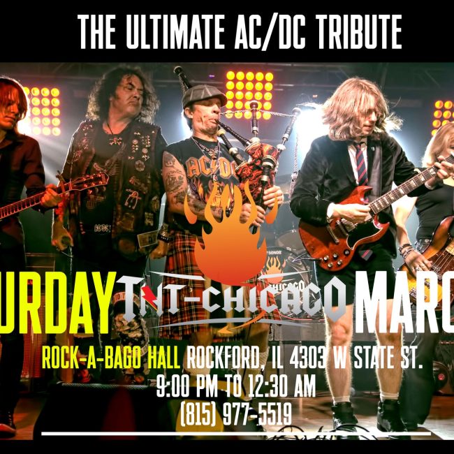 THE AC/DC tribute &#8211; TNT-CHICAGO comes to Rock-A-Bago Hall