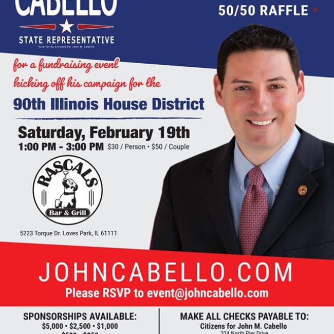 John Cabello Sign up Event!