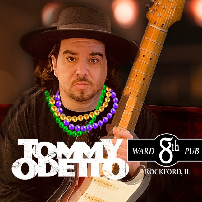 Mardi Gras Celebration with Tommy Odetto at 8th Ward Pub