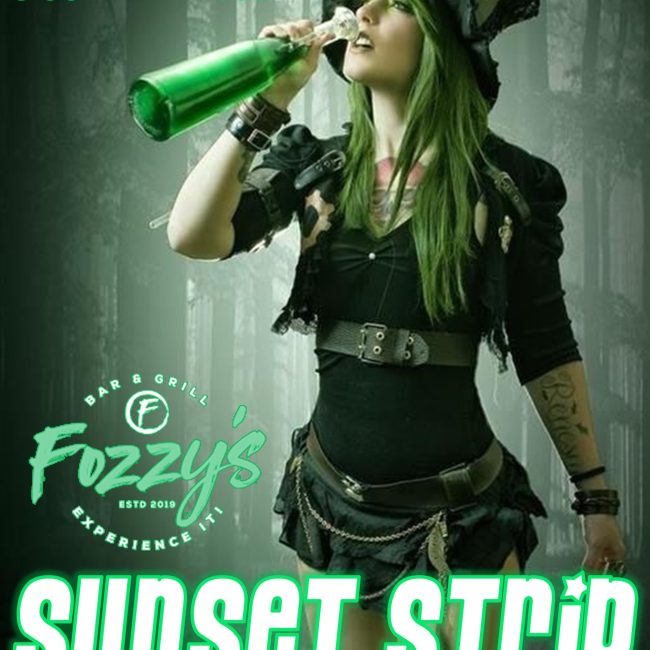 SUNSET STRIP &#8211; ST. PATRICK&#8217;S BASH &#8211; Fozzy&#8217;s Bar &#038; Grill