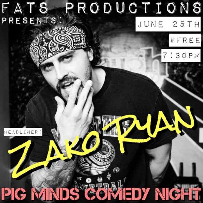 Pig Minds Brewing Comedy Night