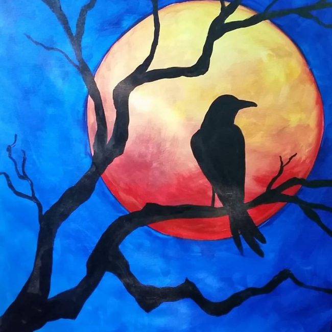 Paint &#038; Sip at Shattered Saloon