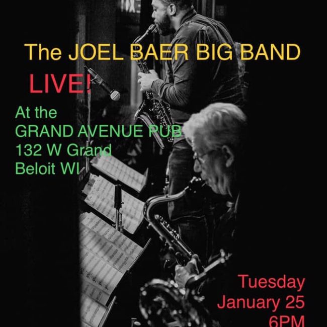 The Joel Baer Big Band at Grand Avenue Pub