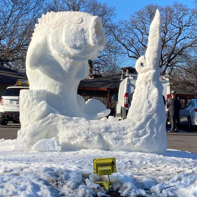 Illinois Snow Sculpting Competition