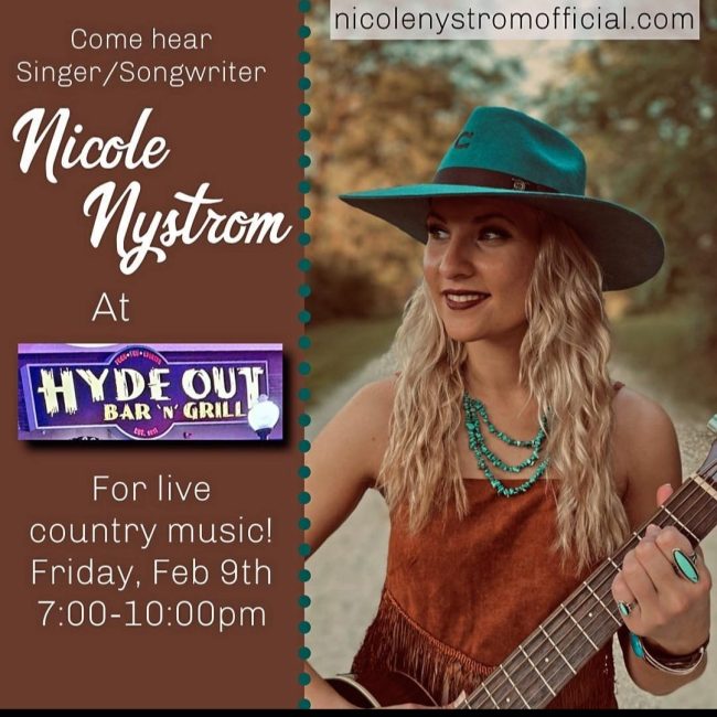 Nichole Nystrom @  HydeOut Bar