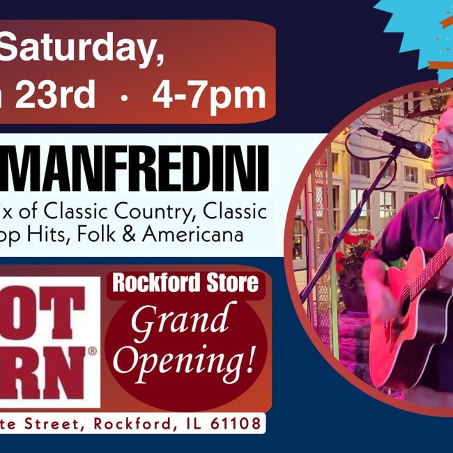 Jeff Manfredini Live @ Boot Barn Grand Opening