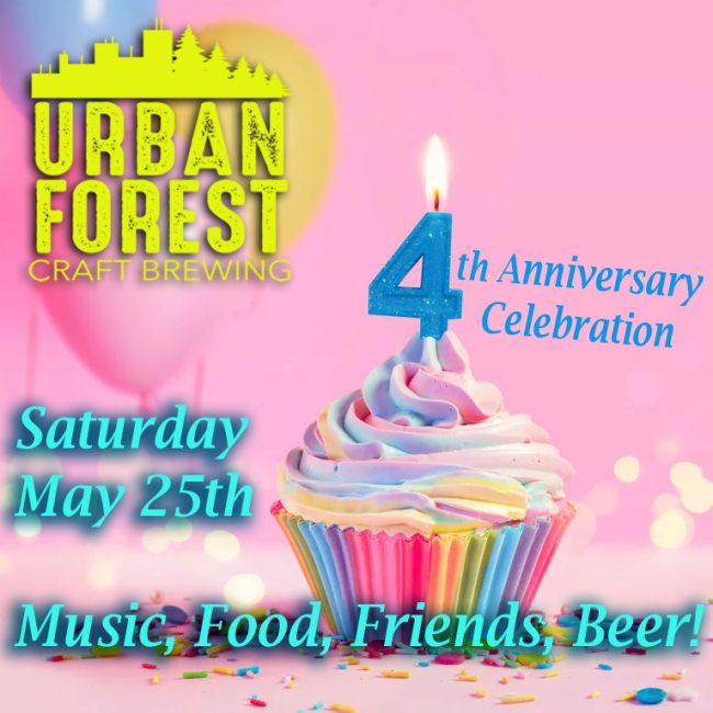 4th Anniversary @ Urban Forest Craft Brewing