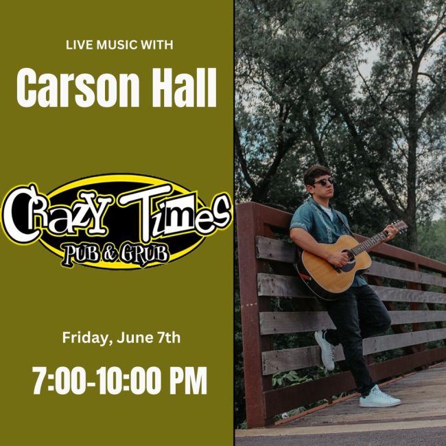 Carson Hall @ Crazy Times