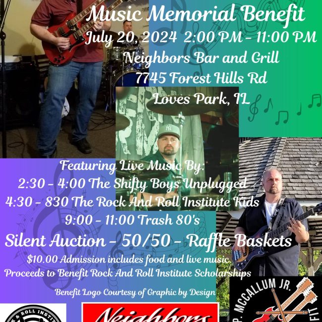 The 2nd Annual John P. McCallum Jr. Memorial Benefit