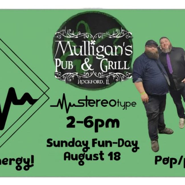 STEREOtype Band @ Mulligan&#8217;s Pub &#038; Grill