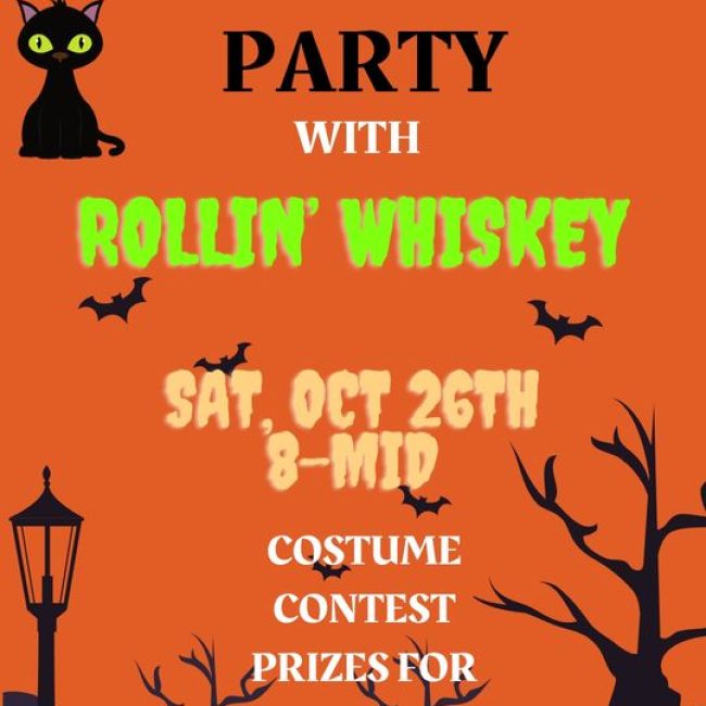 Rollin Whiskey Halloween Party