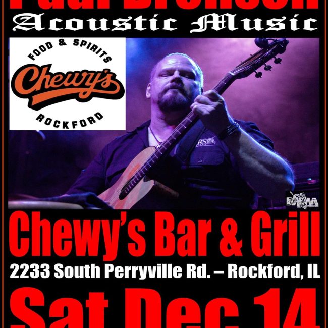 Paul Bronson @ Chewy&#8217;s Bar