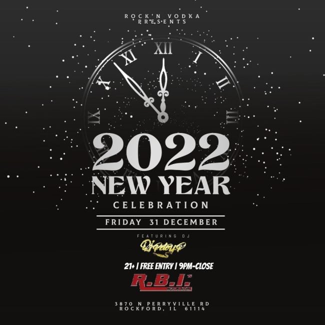 New Years with Dj Petey P at RBI – Presented by ROCK’N Vodka