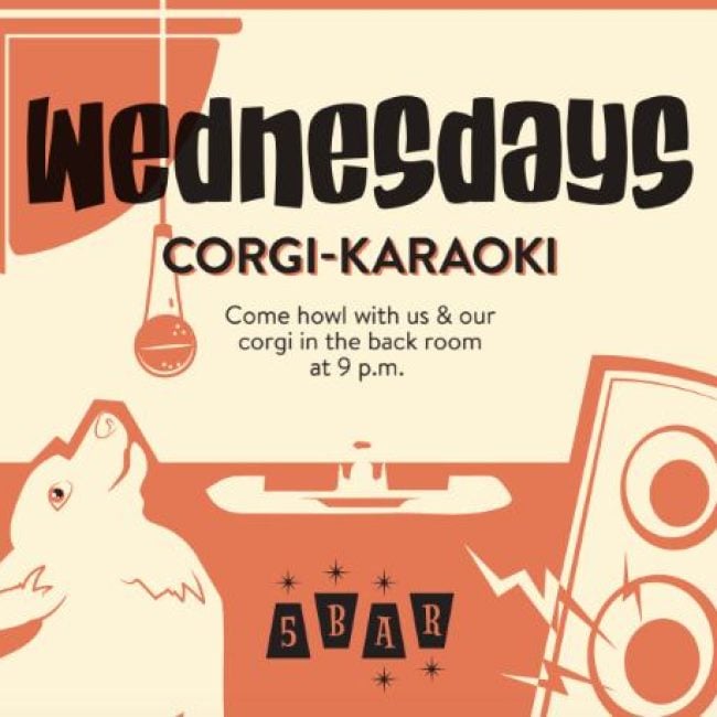 Corgi-Karaoke Nights