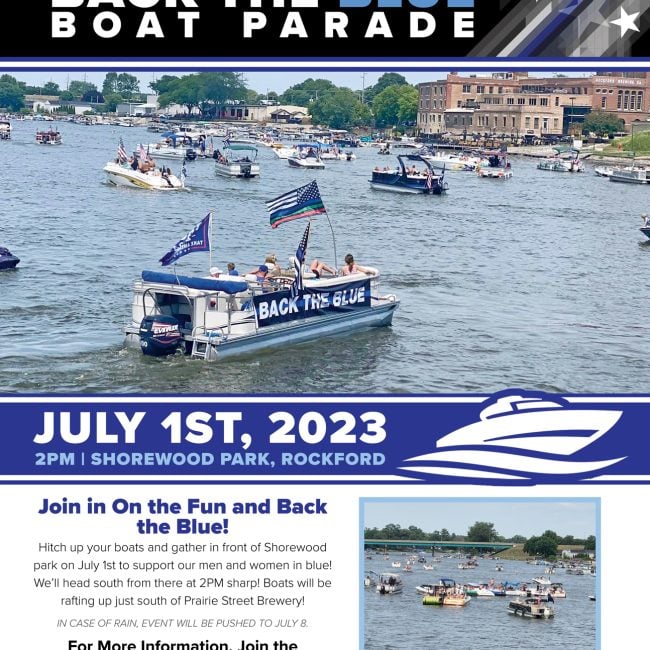 2023 4th Annual Back the Blue Boat Parade