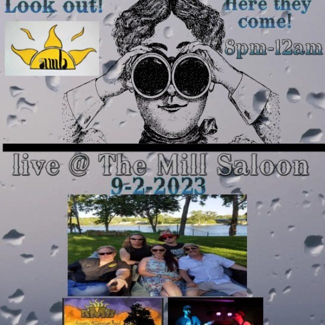ACOUSTIC MILLENNIUM BAND LIVE @ THE MILL SALOON