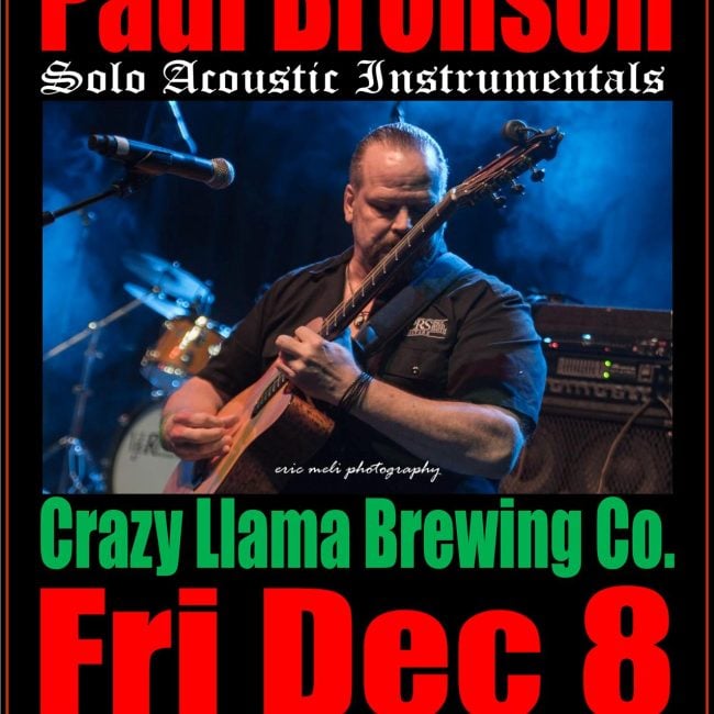 Paul Bronson Acoustic Music @ Crazy Llama Brewing Company LLC