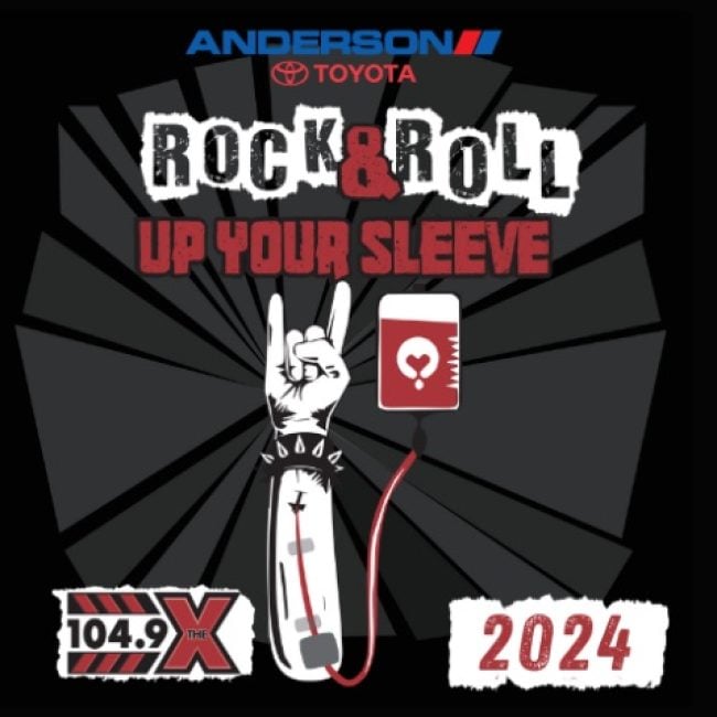 Annual Rock & Roll Up Your Sleeves Blood Drive @ Anderson Toyota
