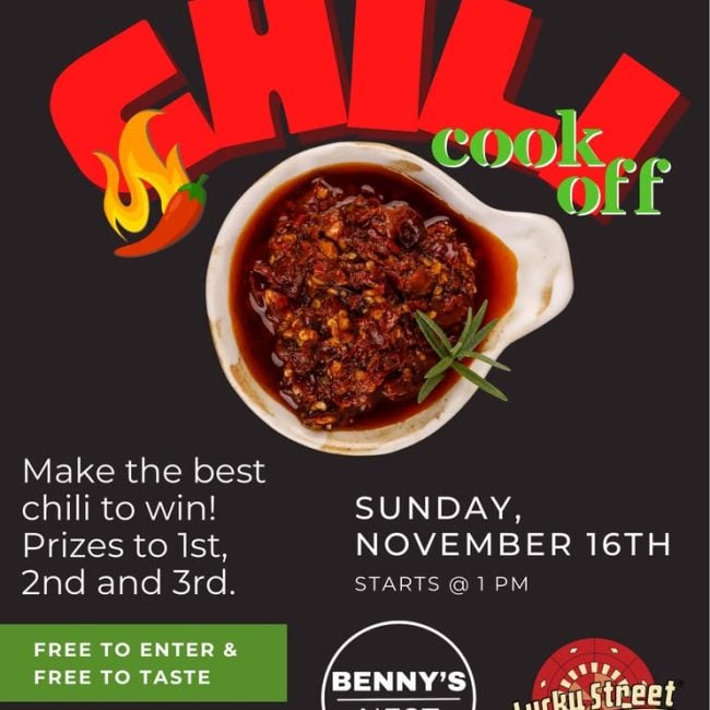 Benny’s at Nest Chili Cook Off