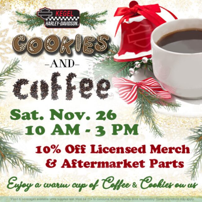 Cookies & Coffee at Kegel Harley-Davidson