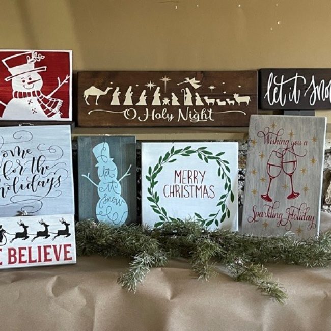 Christmas Make & Takes at DC Winery