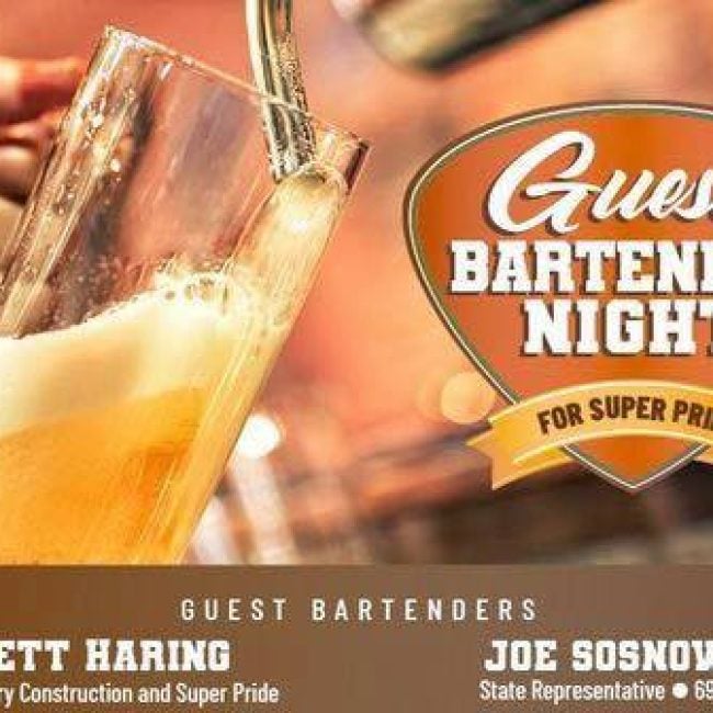 Guest Bartending at Louie’s Tap House