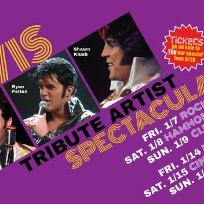 Elvis Tribute Artist Spectacular “Birthday Edition” Tour