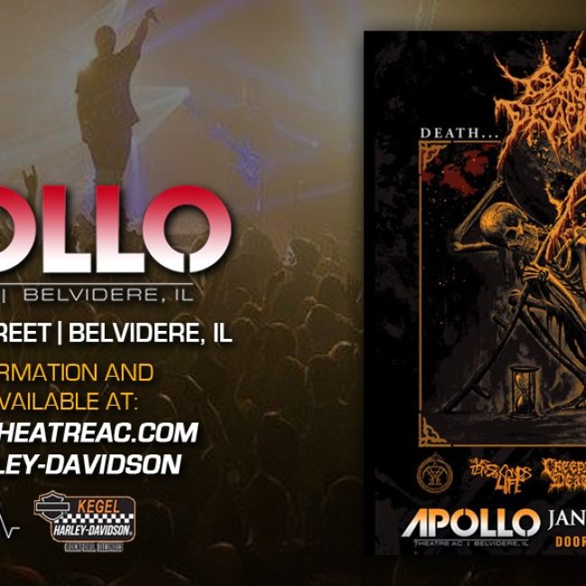 Cattle Decapitation – The Apollo Theatre, Belvidere, IL