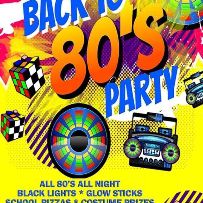 Take me back to the 80s party