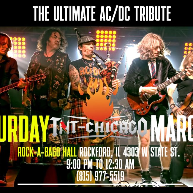 THE AC/DC tribute – TNT-CHICAGO comes to Rock-A-Bago Hall