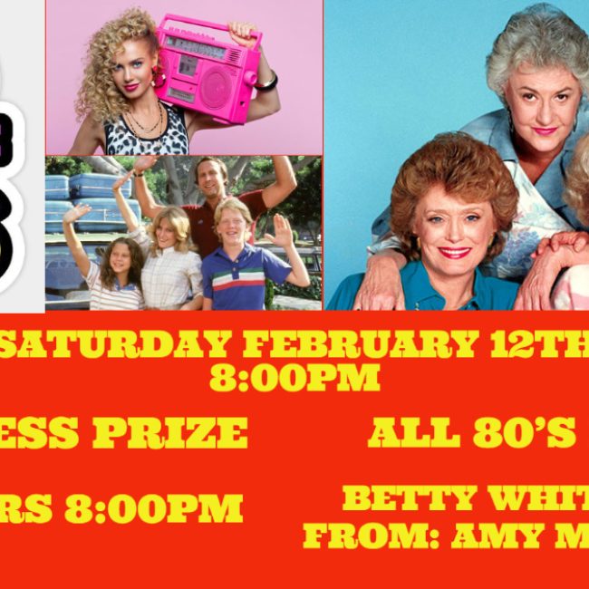 1980’S PARTY NIGHT