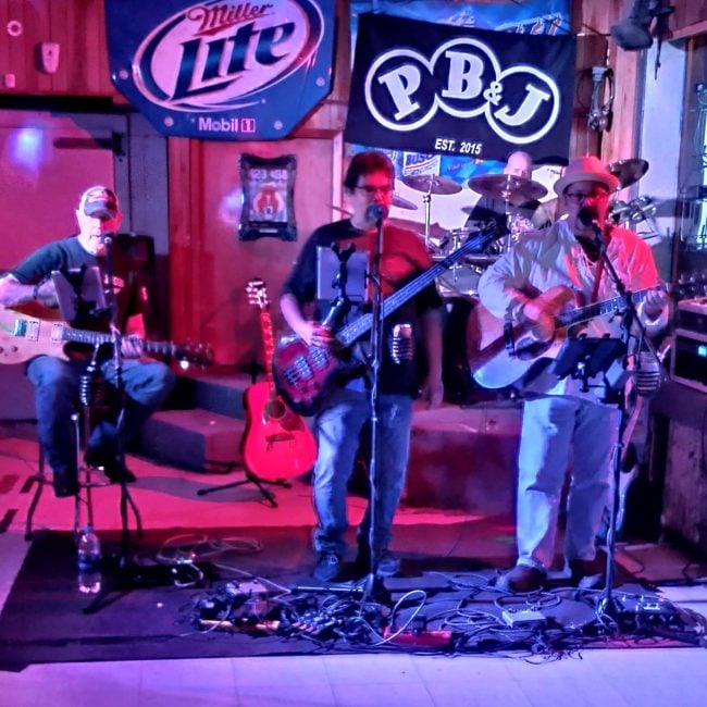 P B & J Live at Miss Kitty’s Saloon