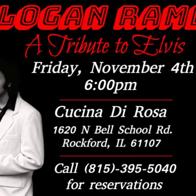 Logan Ramey – Elvis Tribute Live at Cucina Di Rosa!