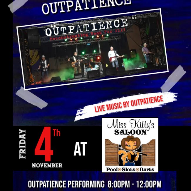 Outpatience at Miss Kitty’s!