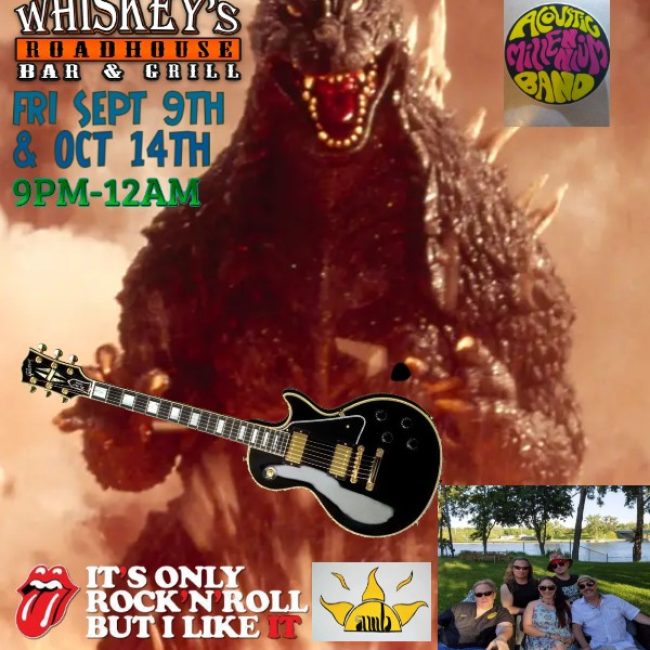 Whiskey’s Roadhouse and Acoustic Millennium Band Proudly Presents Open Stage