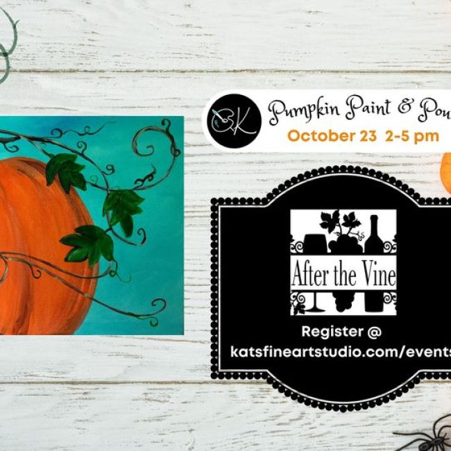 Pumpkin Paint & Pour