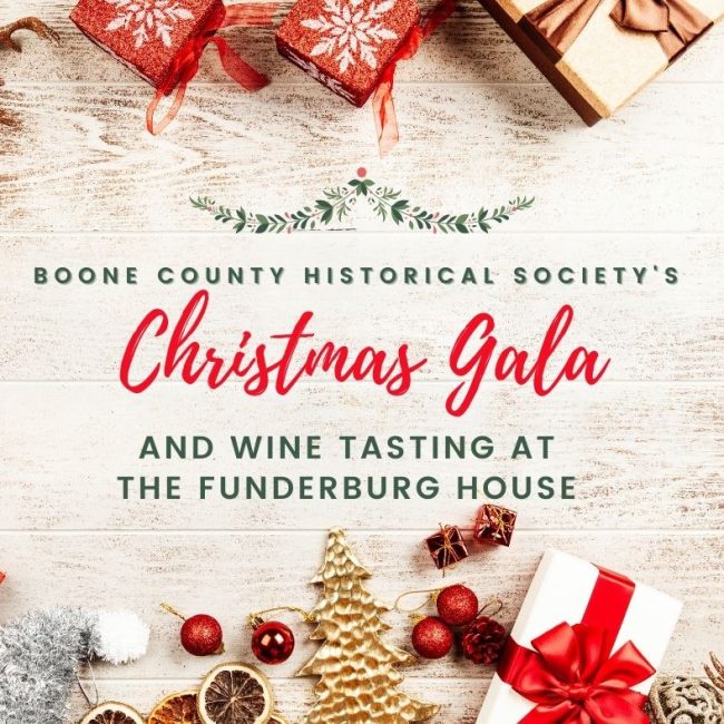 The Funderburg House Christmas Gala @ The Boone County Museum of History